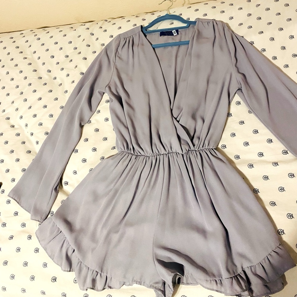 Gray romper for sale